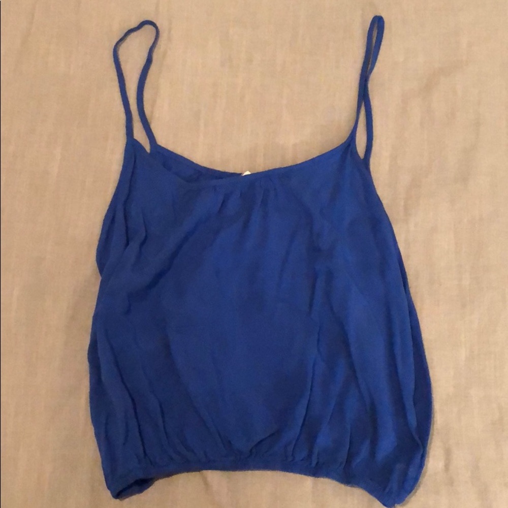 Royal blue tank top